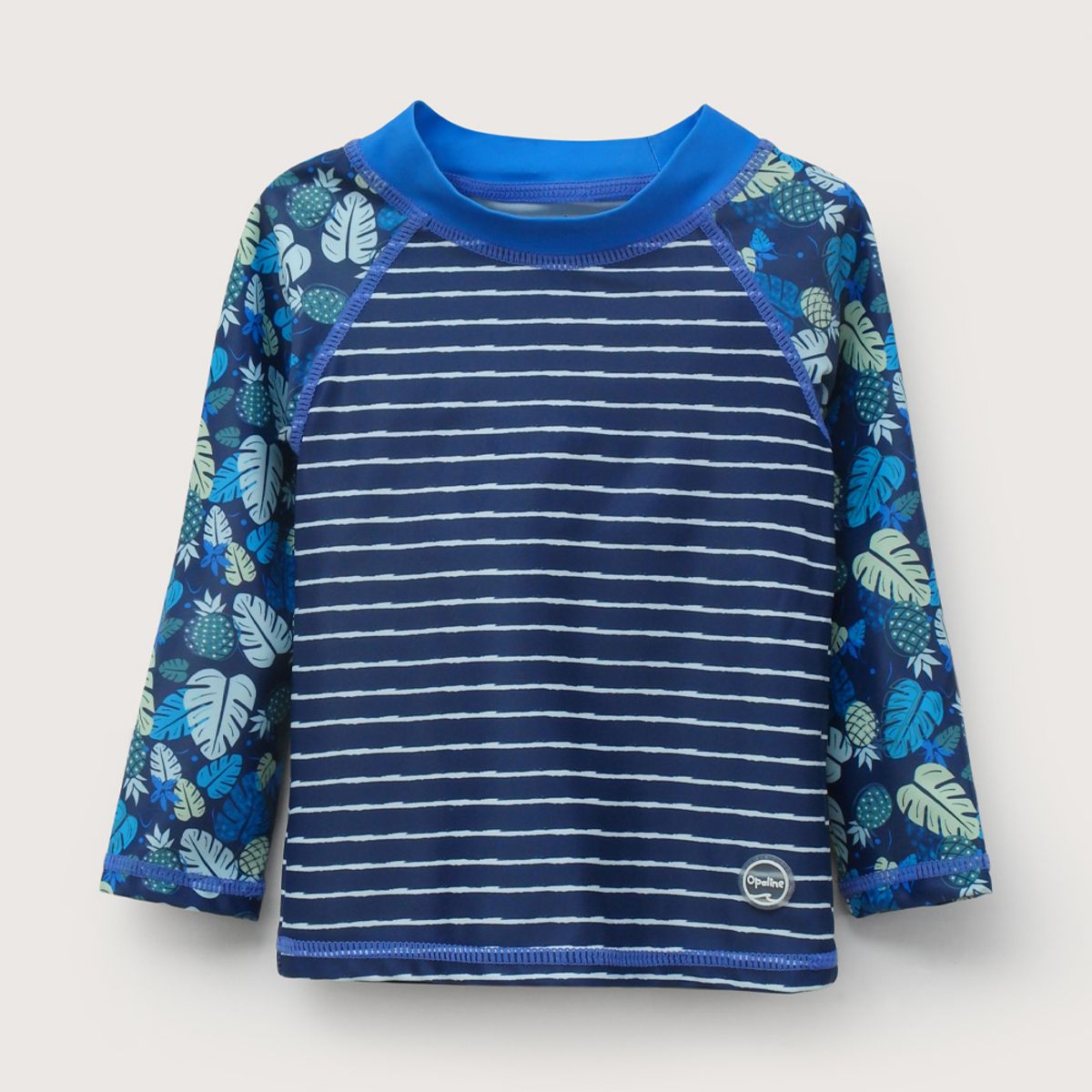 OPALINE - Polera traje de baño azul de niño