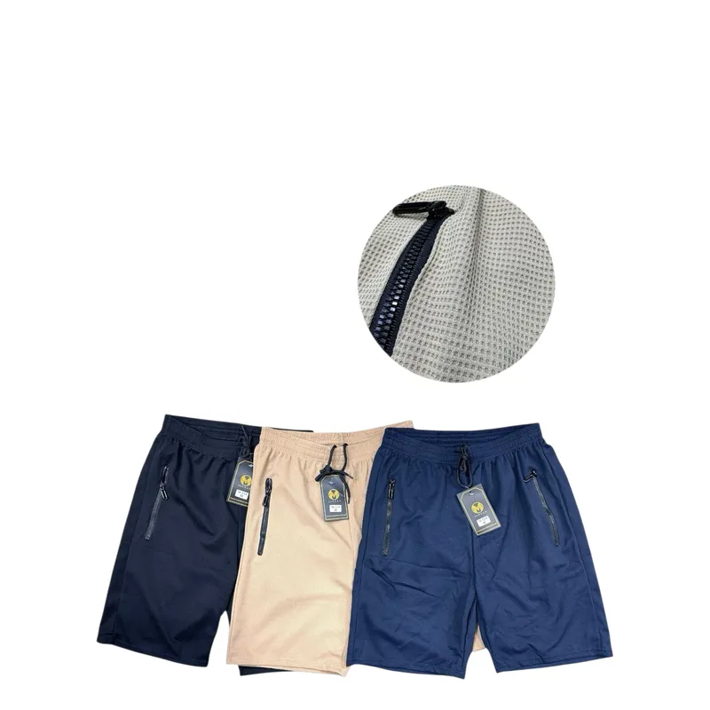 AGW - Pack 3 Shorts Hombre Tela Waffle