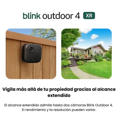 Imagen 2 del producto Cámara de seguridad Outdoor 4 XR 4 cámaras con Sync Module XR Negro