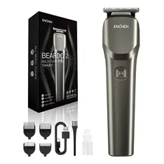 ENCHEN - Cortadora De Cabello 3 En 1 Beardo 2 Máquina Afeitadora Eléctrica