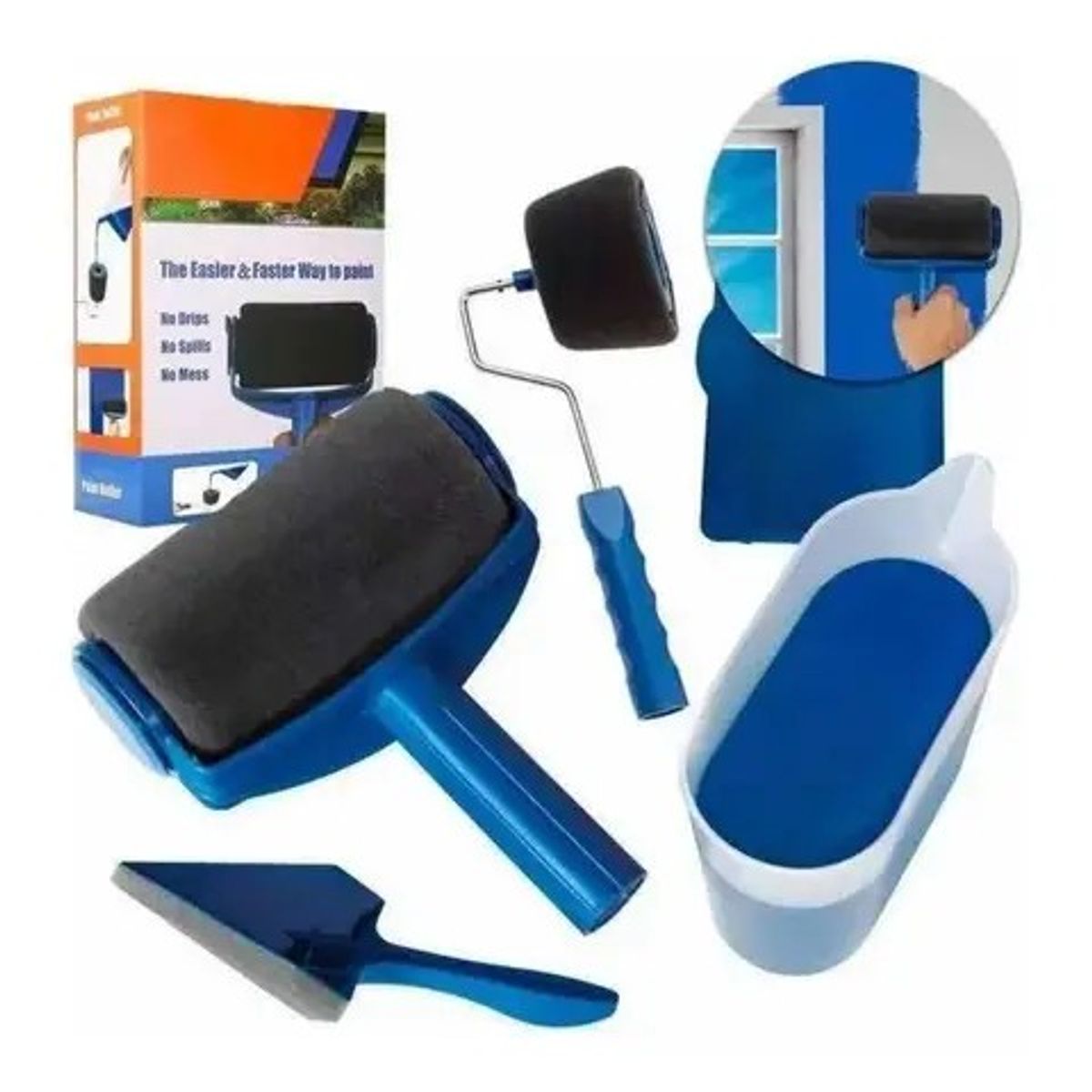 MOVI - Rodillo de Pintura Antiderrame Recargable