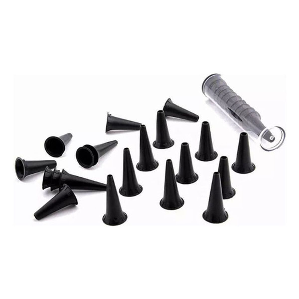 GENERICO - Pack 10 Conos Otoscopio Adulto y Pediátrico