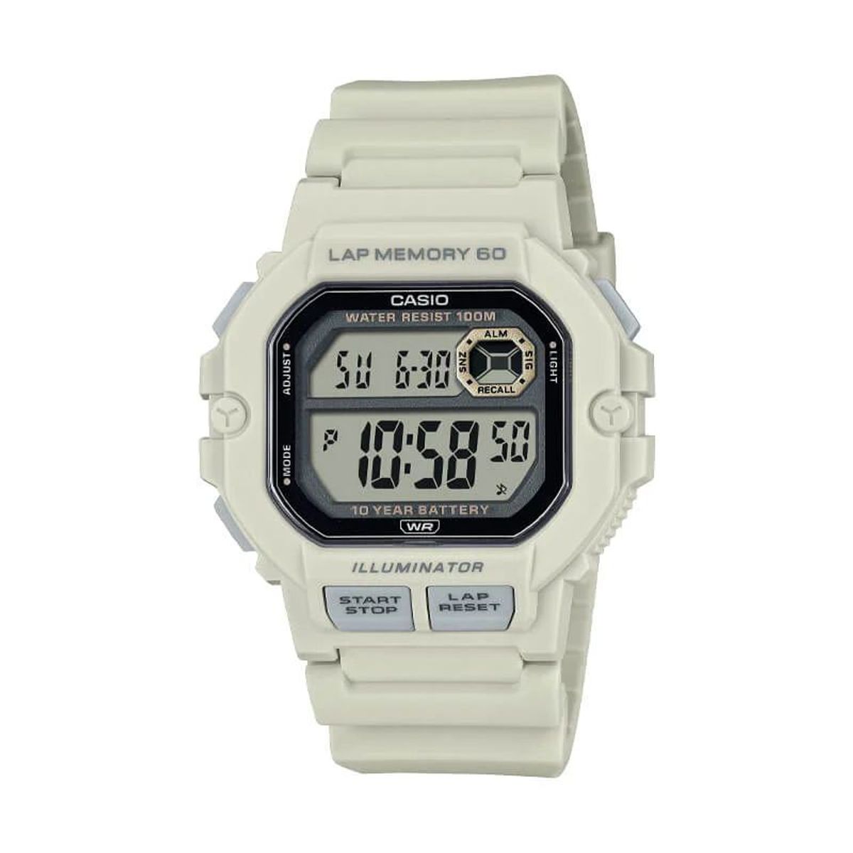 CASIO - Reloj Casio Vintage WS-1400H-8AV Lap Memory 60