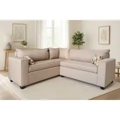 MEXX MUEBLES - Sofa Seccional Tulum 4 Cuerpos Tela