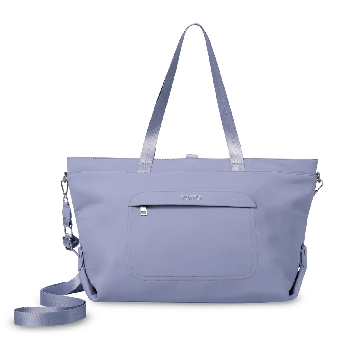 TOTTO - Cartera Tote Bag Mujer Madrid Notebook 16 Morada Totto