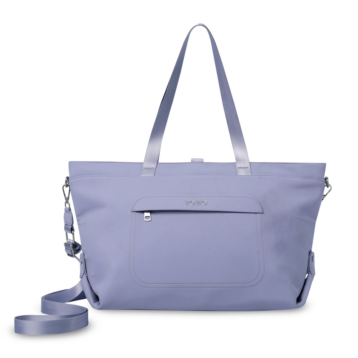 TOTTO - Cartera Tote Bag Mujer Madrid Notebook 16 Morada Totto