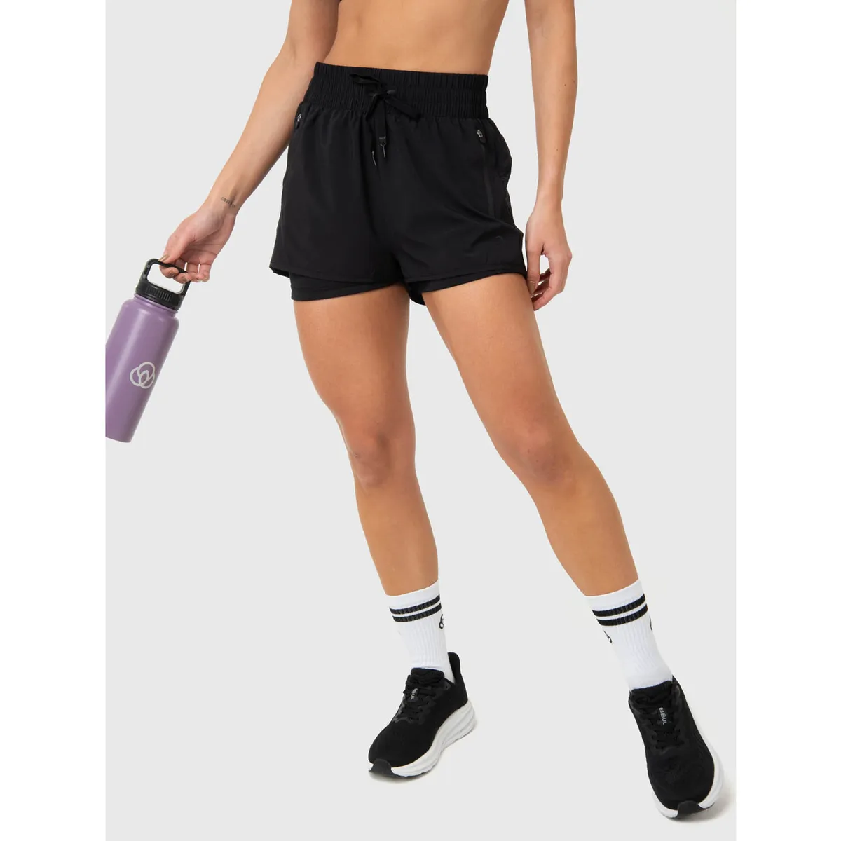 BSOUL - Short Mujer 2 in 1 Train Rosado BSOUL