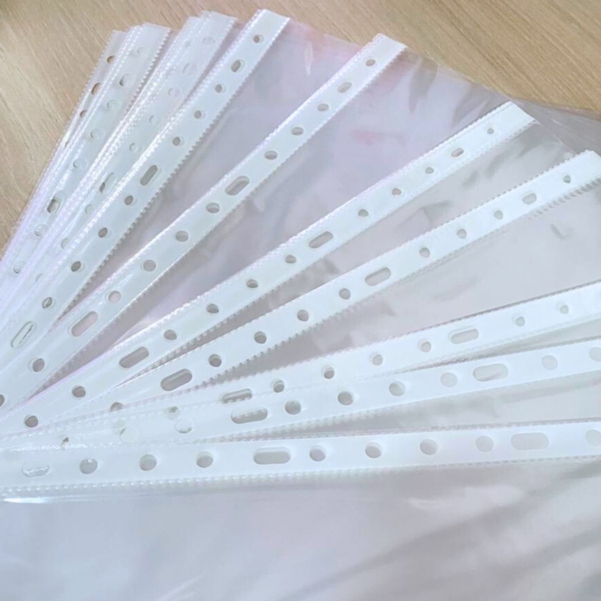 MOTARRO - Fundas Plásticas Transparente A4 Pack 100 Hojas De 16 Hoyos