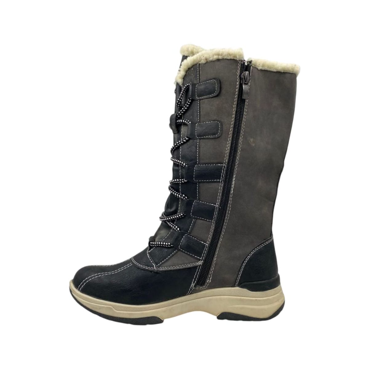 HERIEL - Bota Negra Chiporro Mujer