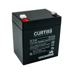 GENERICO - Batería Curtiss CT1250 12V 5A AGM ciclo profundo