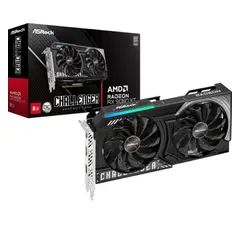 ASROCK - Tarjeta de Video - Challenger AMD Radeon RX 9060XT 8GB OC