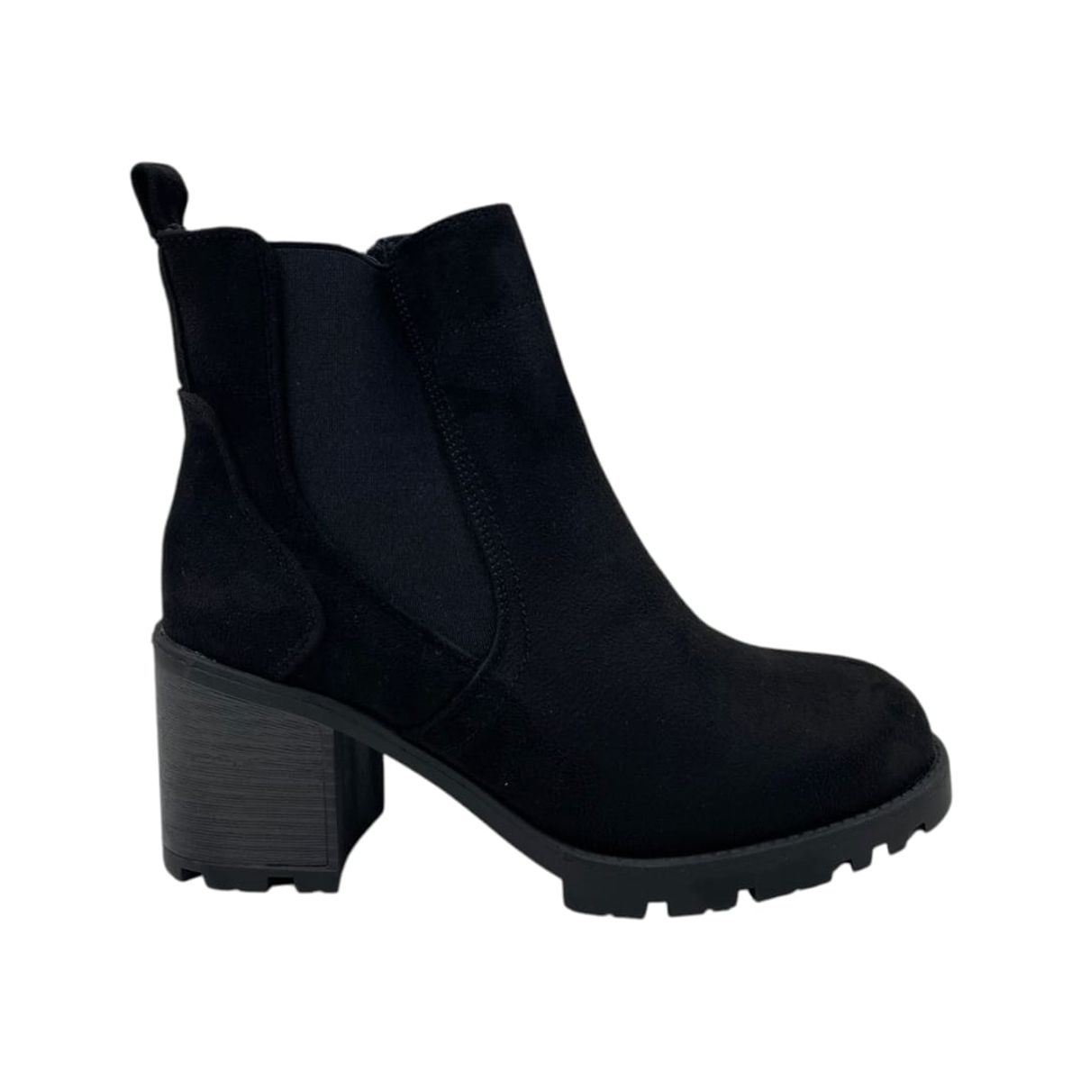 HERIEL - Botín Negro Taco Mujer