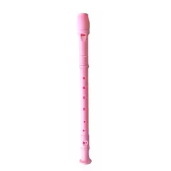 MOTARRO - Flauta Dulce 27 Cm Rosa Claro