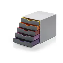 DURABLE - Cajonera Organizadora Varicolor 5