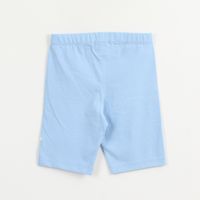 Calza Niña Azul Biker Mariposa