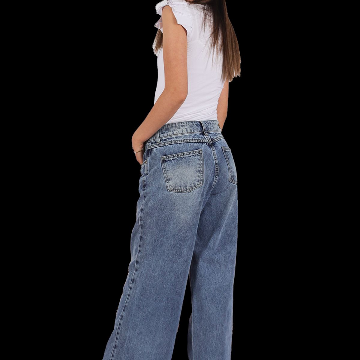 DIVINO JEANS - Jeans Lunita II Celeste Divino Teen