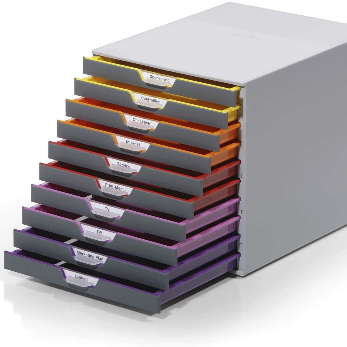 DURABLE - Cajonera Organizadora Varicolor 10