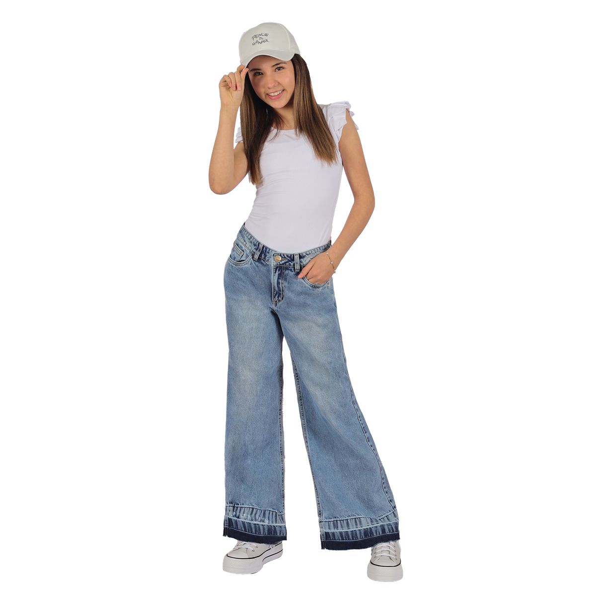 DIVINO JEANS - Jeans Lunita II Celeste Divino Teen