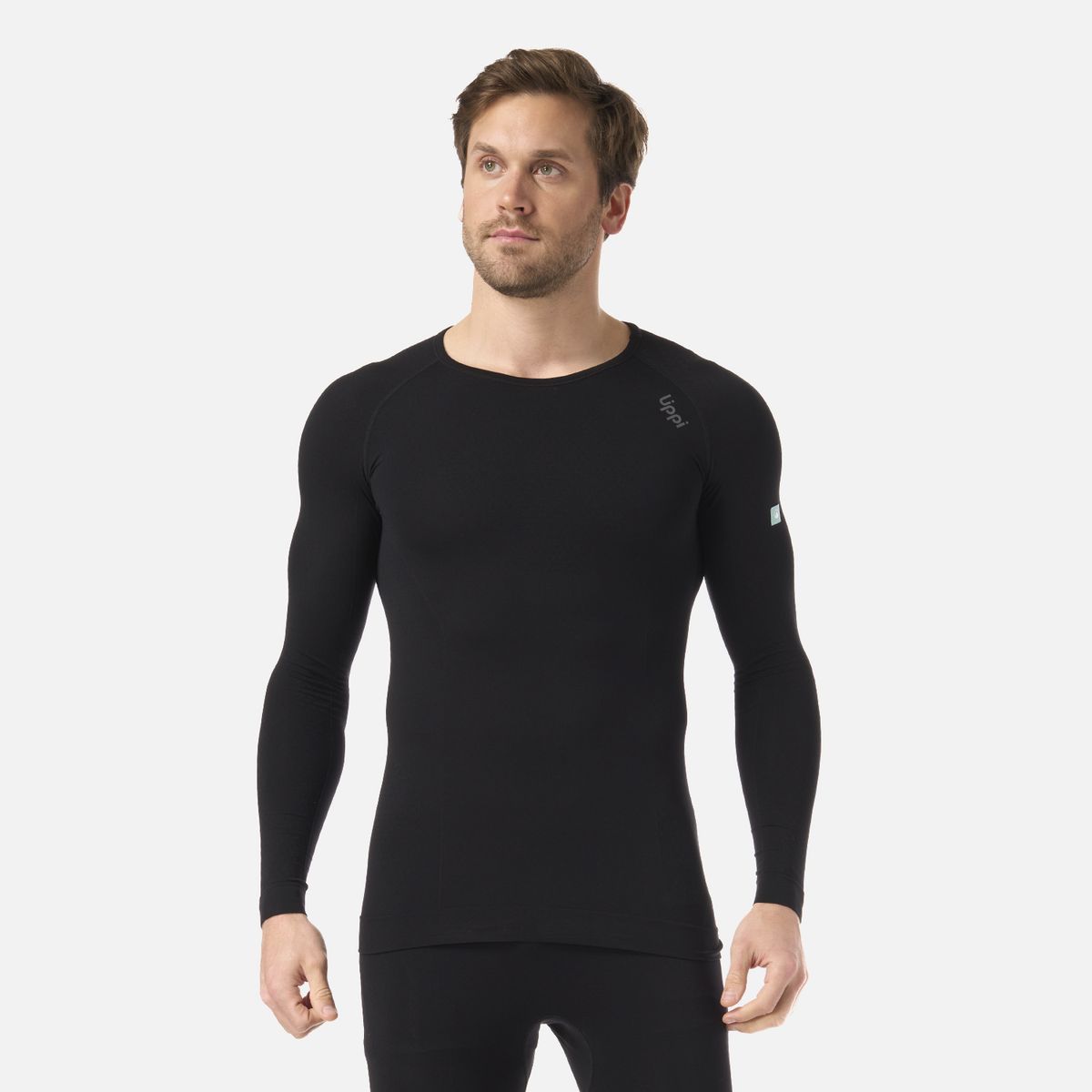 LIPPI - Primera Capa Hombre Skintec Active Q-Dry Top Negro Lippi