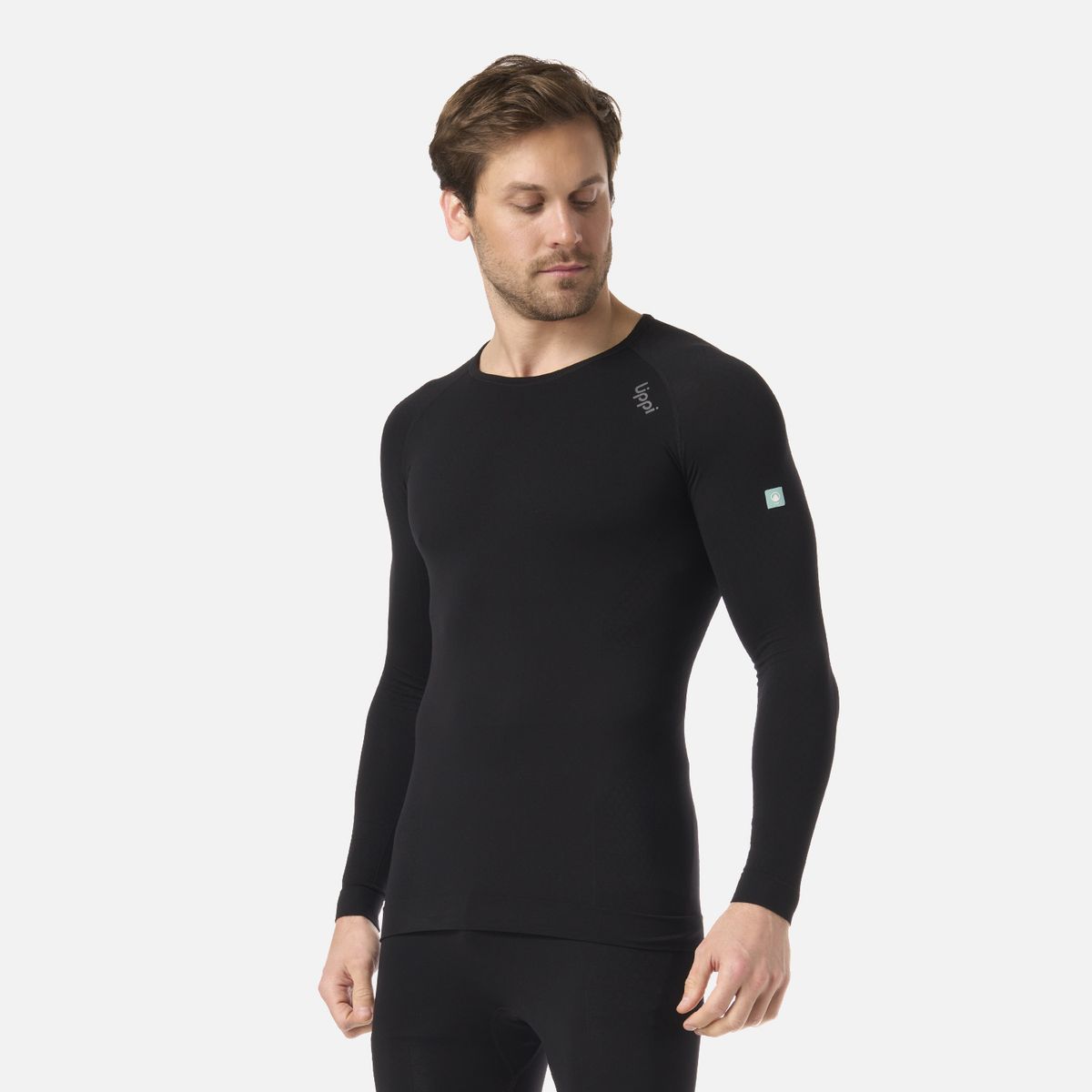 LIPPI - Primera Capa Hombre Skintec Active Q-Dry Top Negro Lippi
