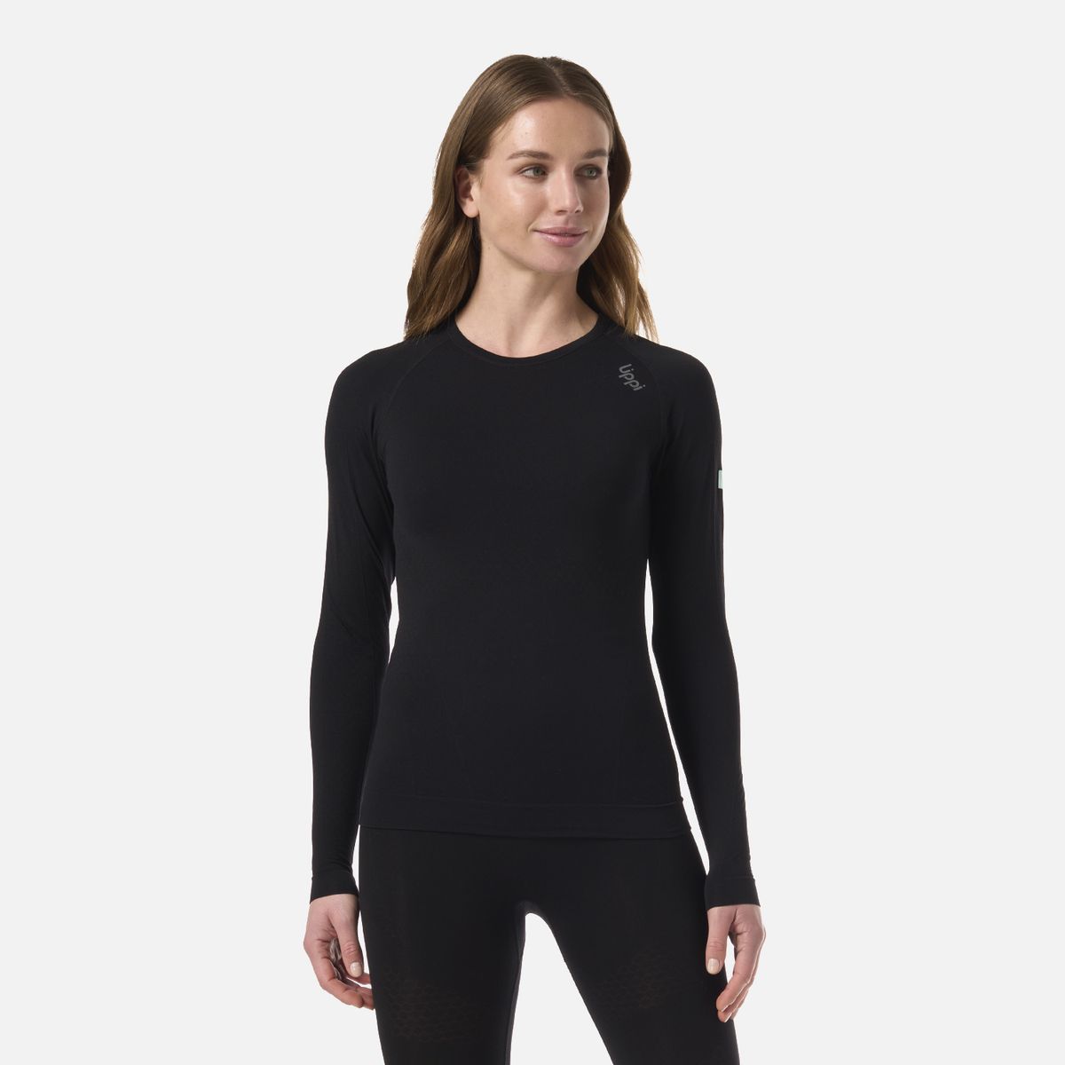 LIPPI - Primera Capa Mujer Skintec Active Q-Dry Top Negro Lippi
