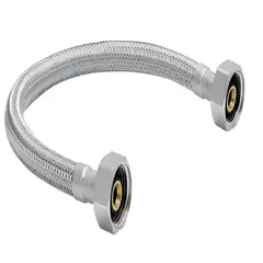 INOXCROM - Flexible Agua Media Hi-hi Acero Inoxidable 40cm