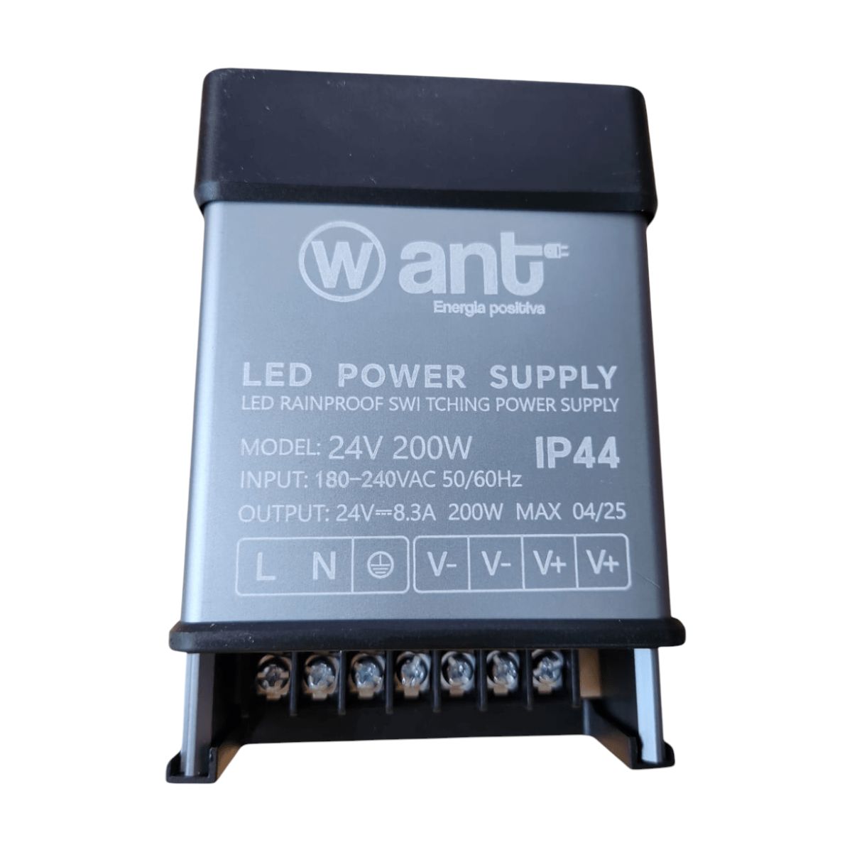 WANT - 2 Fuentes de Poder 24V 16A 200W IP44