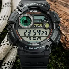 CASIO - Reloj Hombre Vintage Fishing Gear WS-1500H-1AV