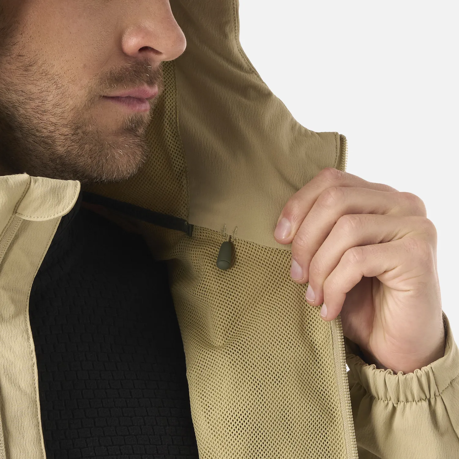 LIPPI Chaqueta Hombre Wind-Trek Softshell Jacket Verde Oliva Lippi