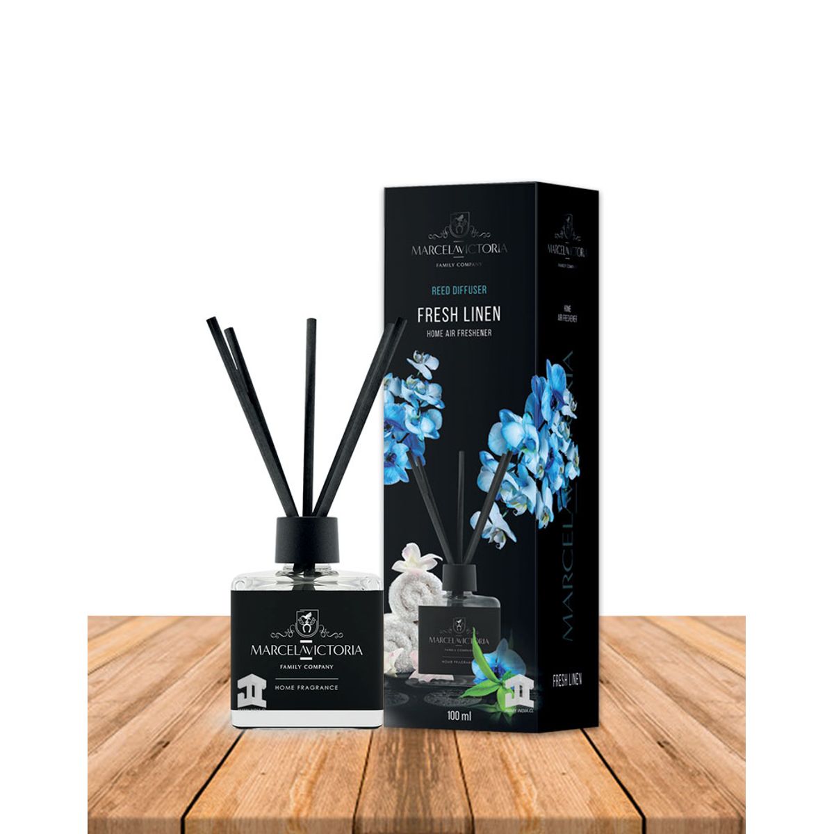 GENERICO - Difusor Ambiental  Fresh Linen Marcela Victoria 100ml