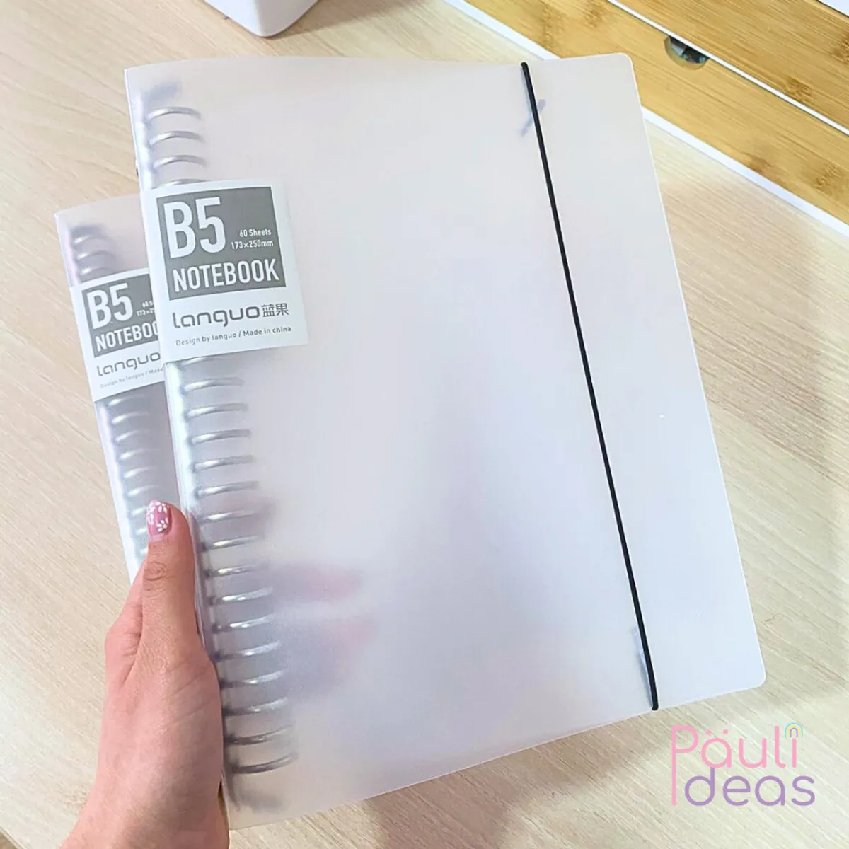 LANGUO - Carpeta Archivadora B5 Anillada Sistema Refill Languo