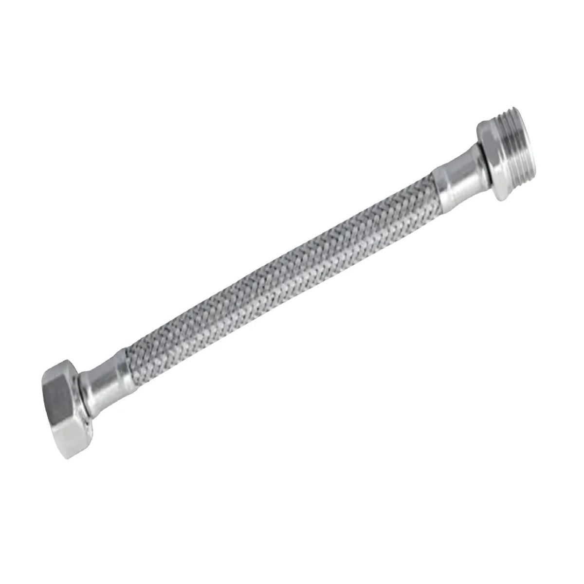 INOXCROM - Flexible Agua Media Hi-he Inoxcrom Acero Inoxidable 40cm