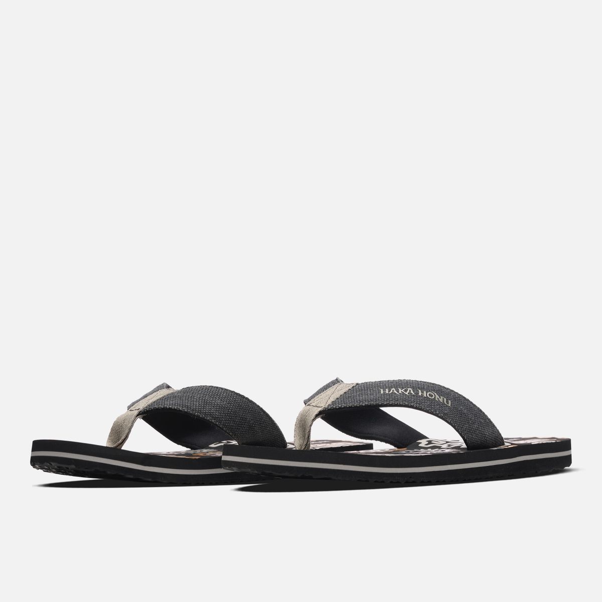 HAKA HONU - Sandalia Hombre Shancla Negro/Beige Haka Honu