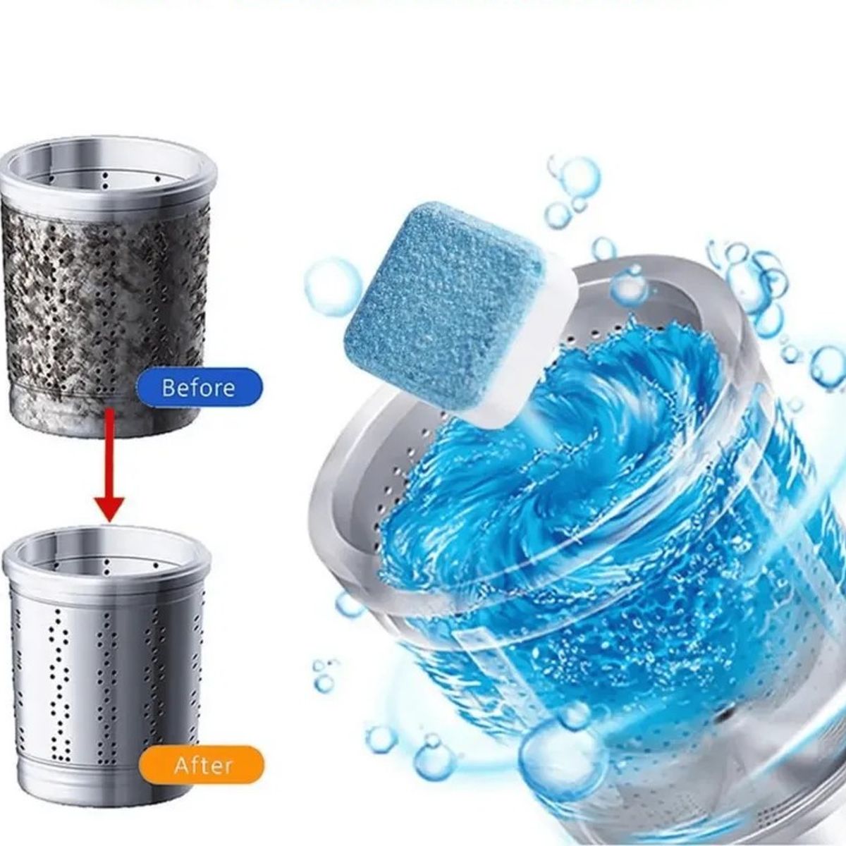 MOVI - Antisarro Lavadora elimina malos olores y residuos