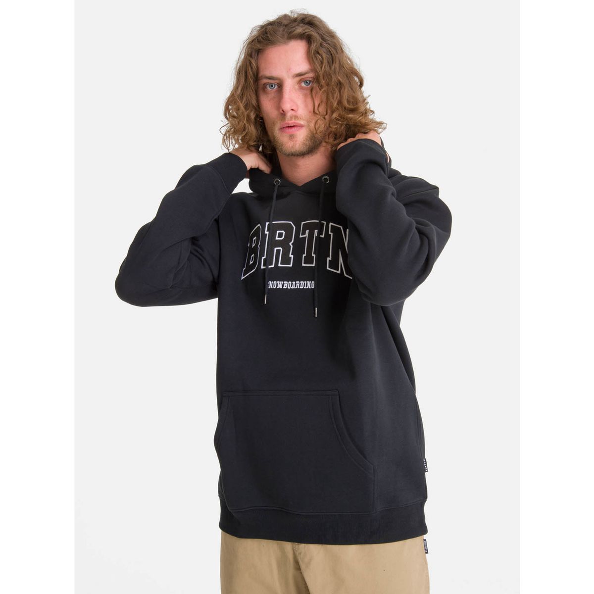 BURTON - Polerón Hombre College Hoodie Negro BURTON