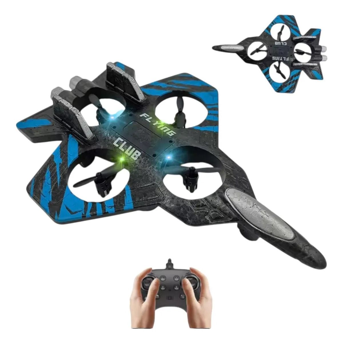 GENERICO - Juguete Drone Avión Espuma Planeador Control Remoto Aviones