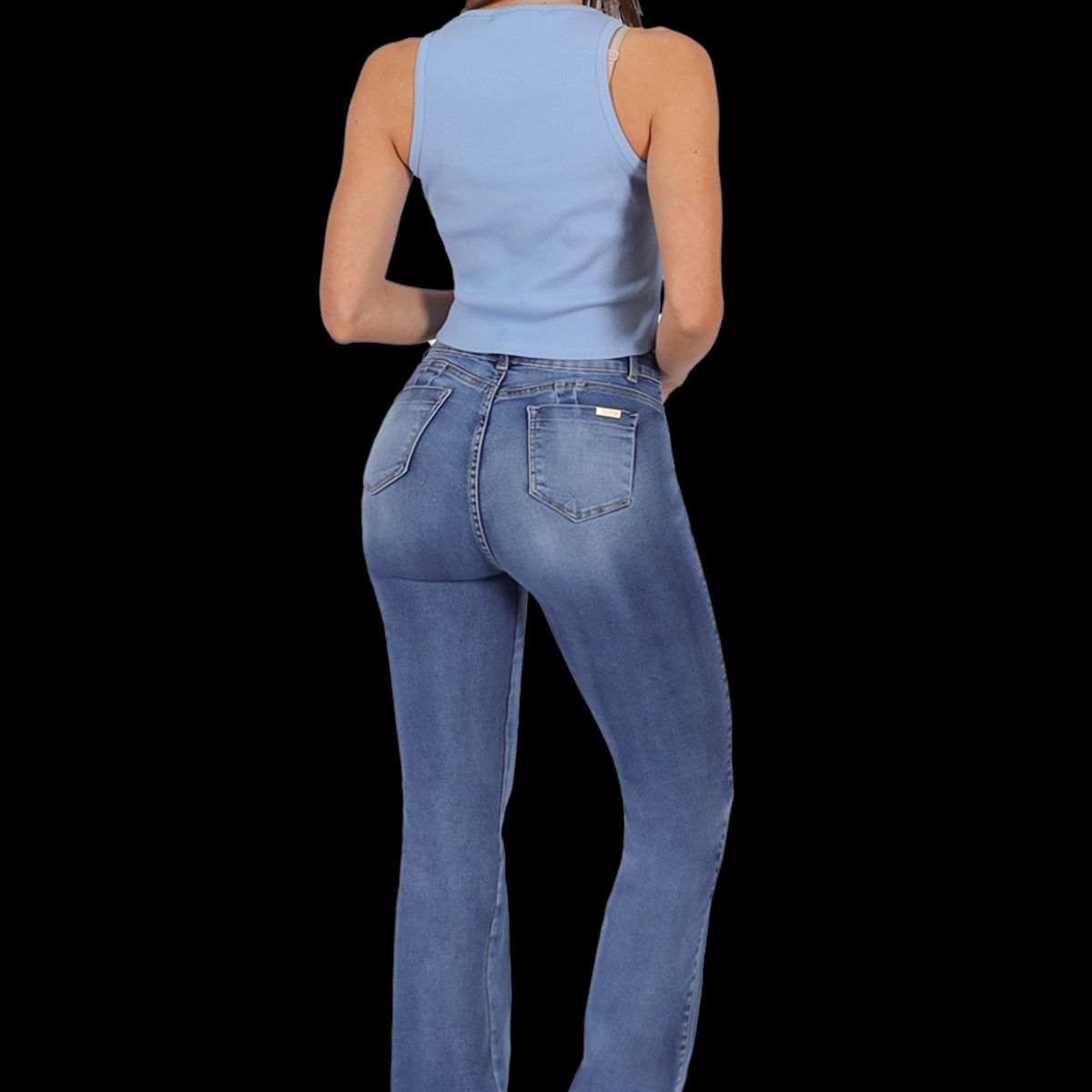 DIVINO JEANS - Jeans Pilar II Celeste Divino Jeans