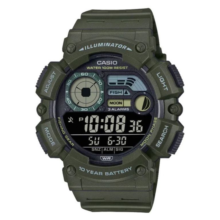 Reloj Hombre Vintage Fishing Gear WS-1500H-3BV Verde TALLA UNICA