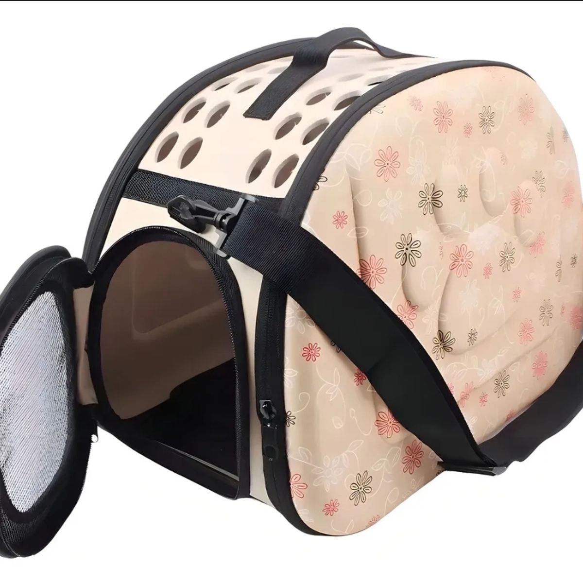 GENERICO - Bolso Transportador para Mascotas Beige