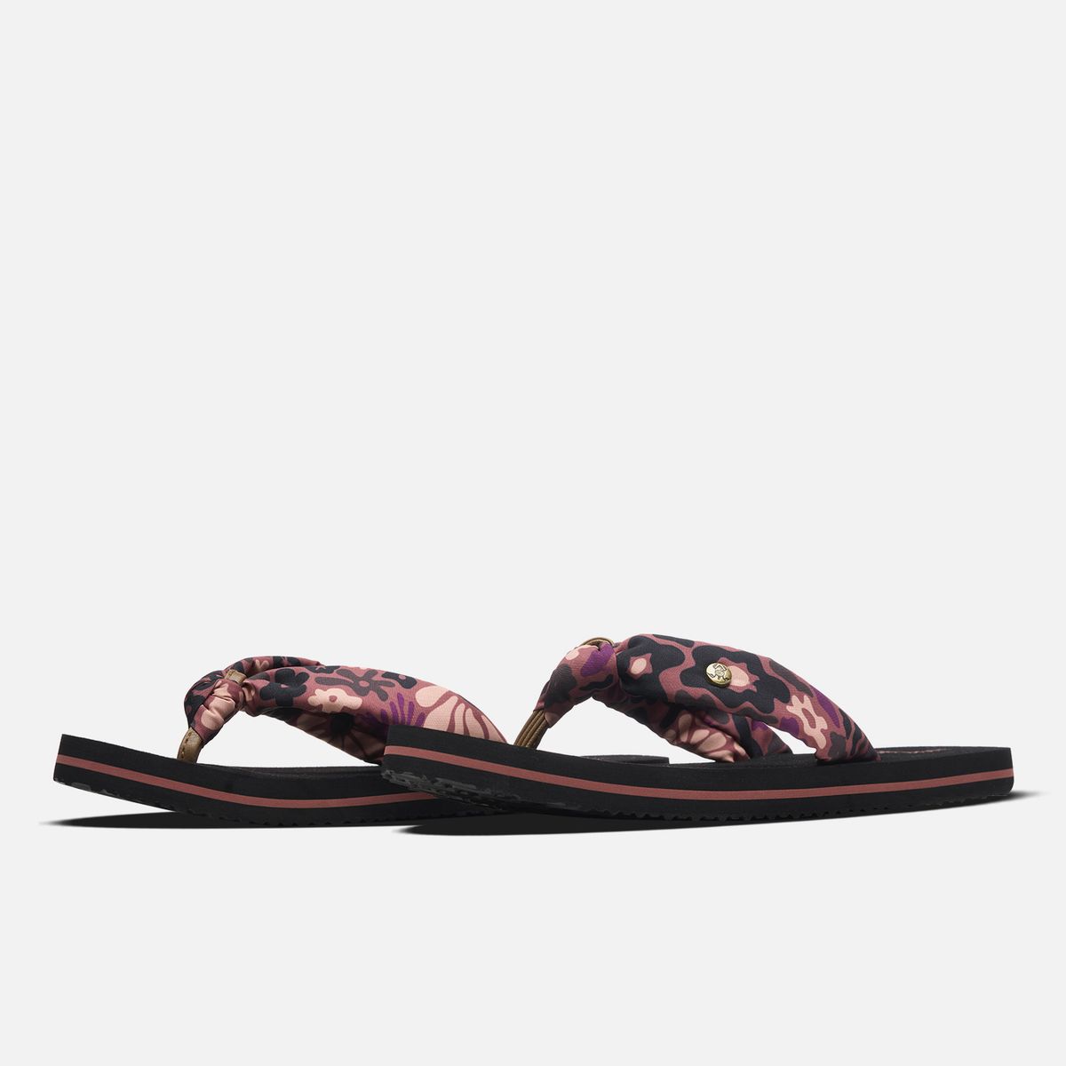 HAKA HONU - Sandalia Mujer Shancleta Negro Haka Honu