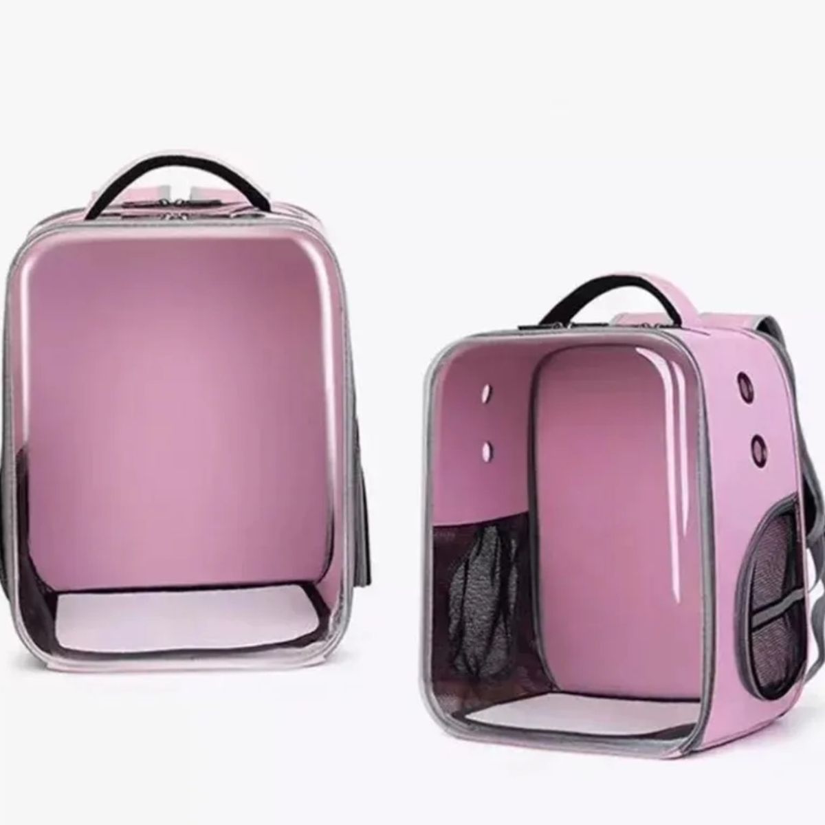GENERICO - Mochila Transportador para Mascotas Rosa