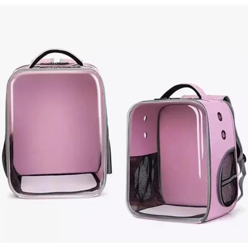 GENERICO - Mochila Transportador para Mascotas Rosa