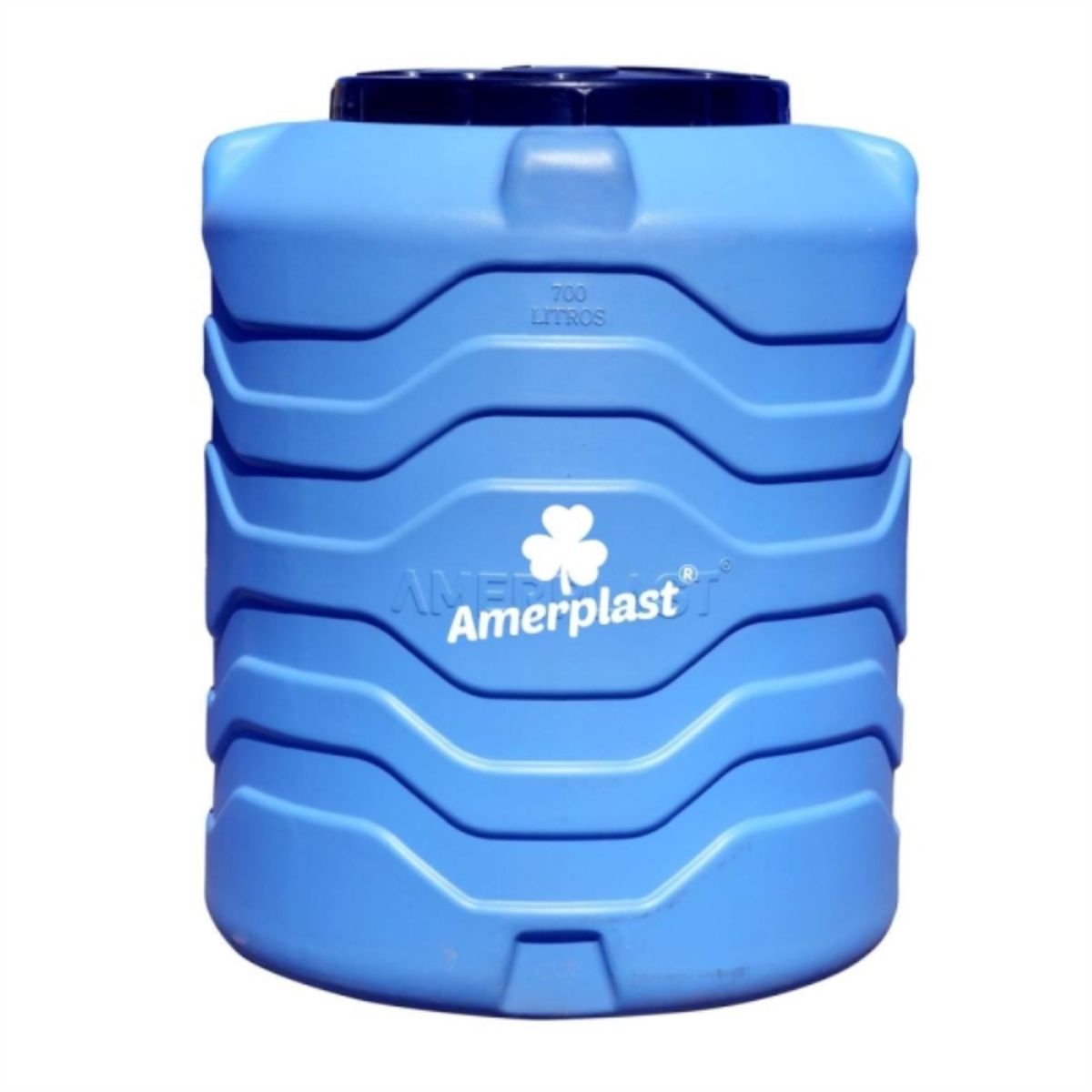 AMERPLAST - Estanque Vertical 700 Litros Polietileno Tricapa Antibacterial