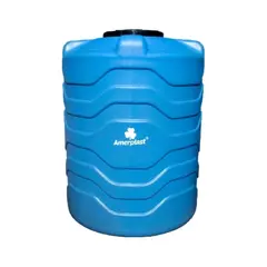 AMERPLAST - Estanque Vertical 2400 Litros Polietileno Tricapa Antibacterial