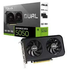 ASUS - Tarjeta de Video - Dual Nvidia GeForce RTX 5050 8G OC Edition