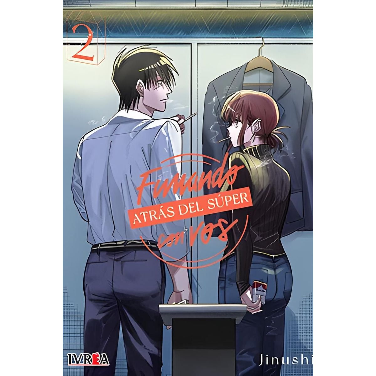 IVREA - Manga Fumando Atrás del Super con vos 02
