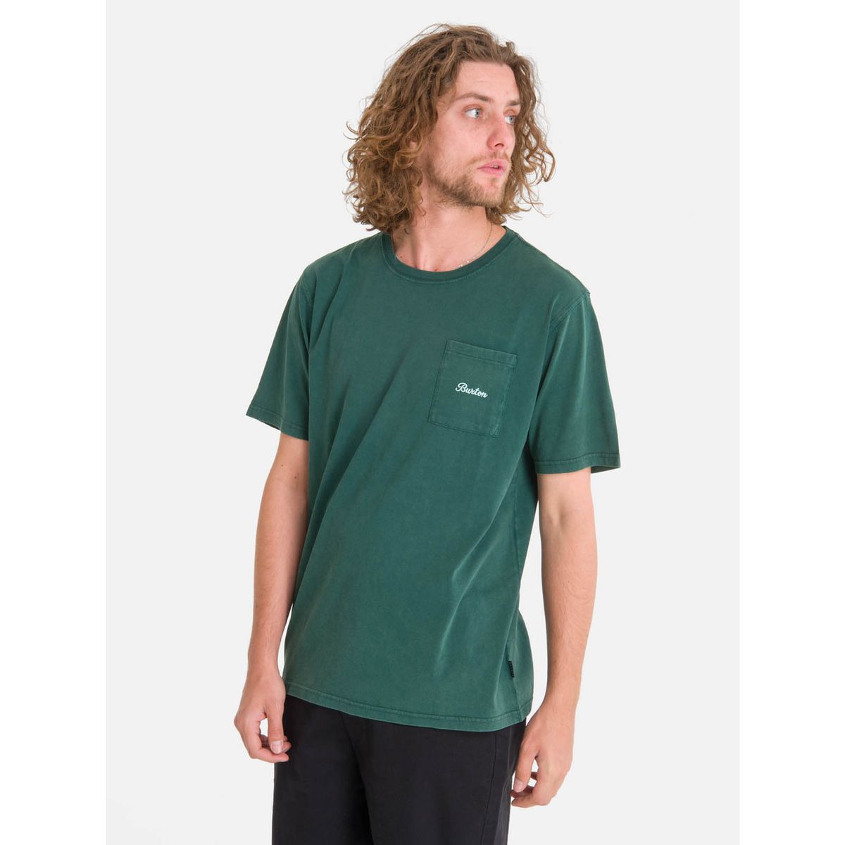 BURTON - Polera mc Hombre 90´s Tee Verde BURTON