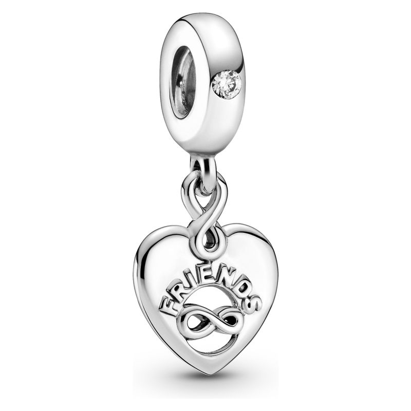 PANDORA - Charm Colgante Corazón Amigos Para Siempre Mujer Pandora