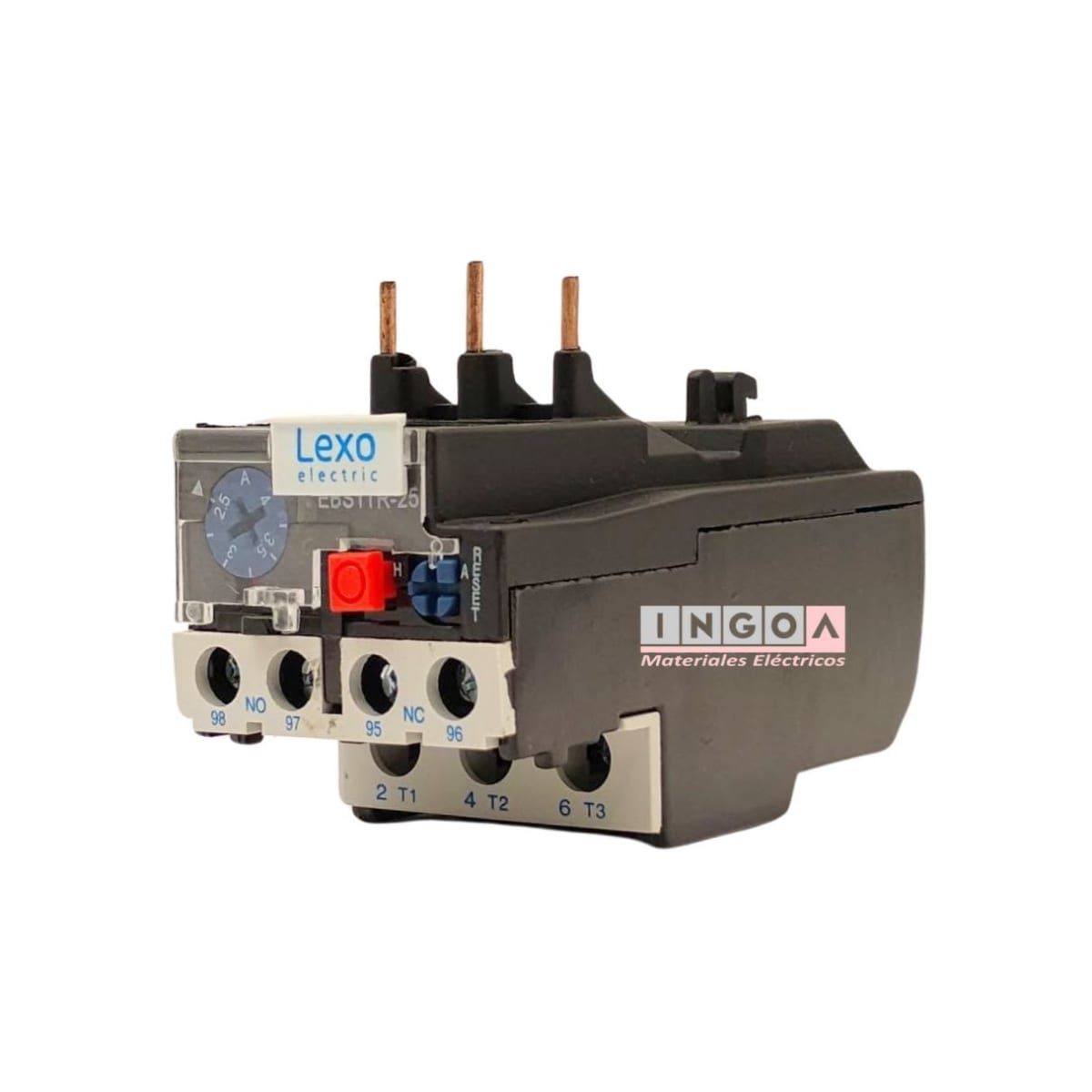 LEXO - Rele Termico para Contactor 2.5 - 4A Lexo
