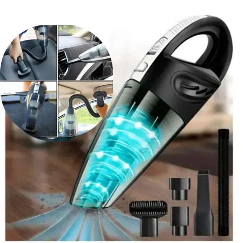 MOVI - Aspiradora Inalámbrica Auto y casa con accesorios